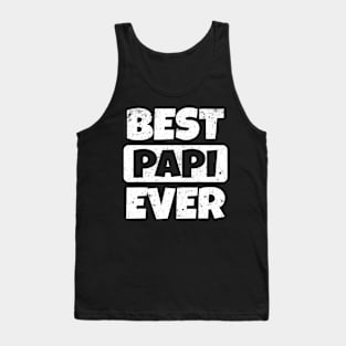 Papi World'S Best Papi Ever Tank Top